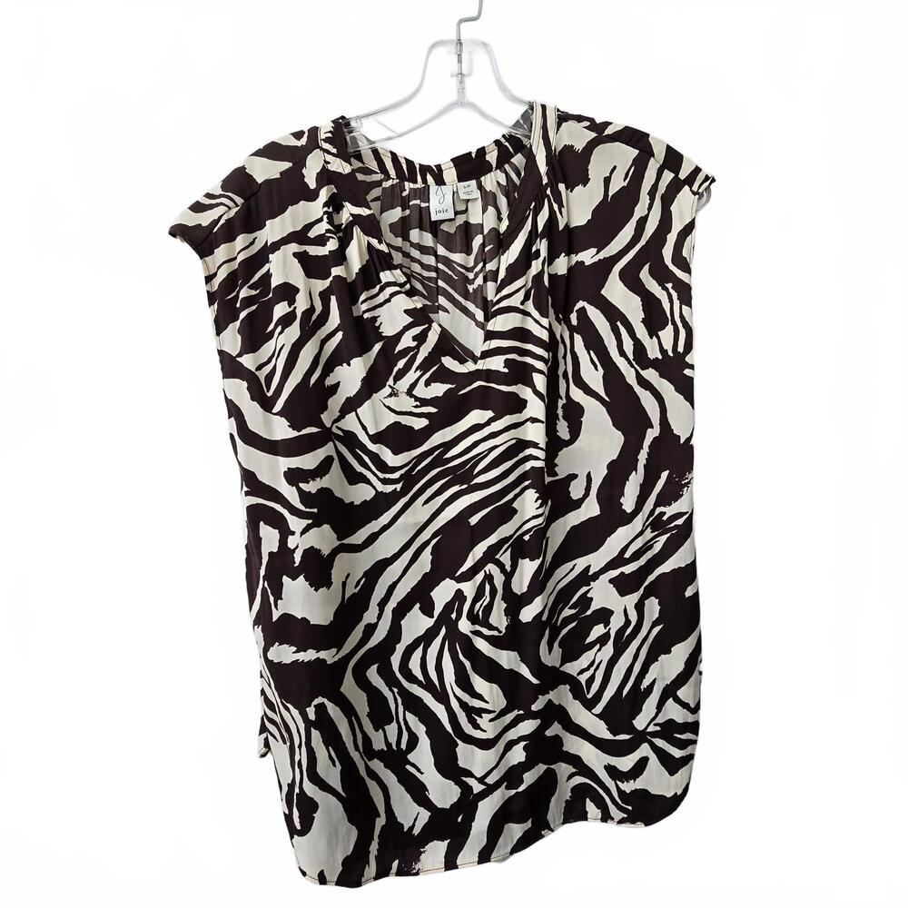 Joie Women's Zebra Print Top - Stylish and Comfortable